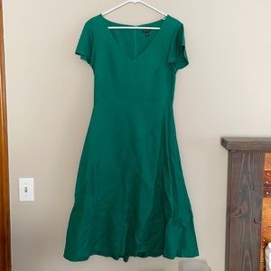 Ann Taylor Linen Midi